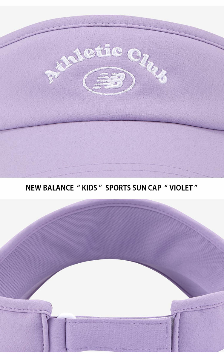 New Balance ニューバランス キッズ サンバイザー SPORTS SUN