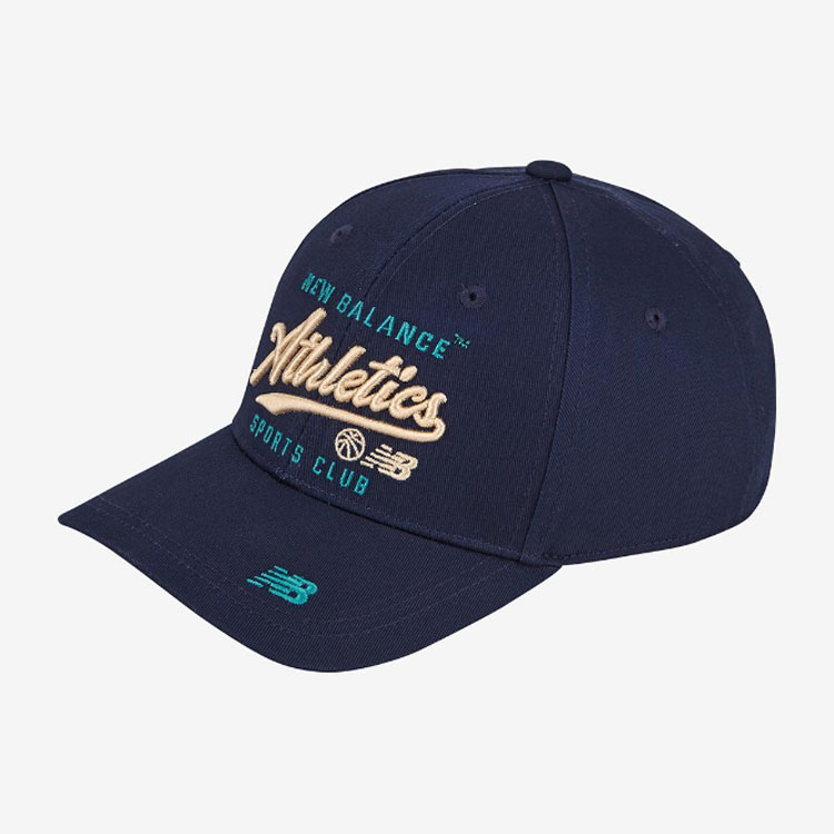 New Balance ニューバランス キッズ ベースボールキャップ LETTER BALL CAP レター ボール キャップ 帽子 ピンク ベージュ ネイビー 子供用 NK8BFS103Uの画像