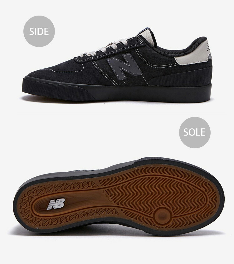 New Balance ニューバランス スニーカー 272 NM272BNG BLACK シューズ ブラック スエードシューズ メンズ レディース  男性用 女性用