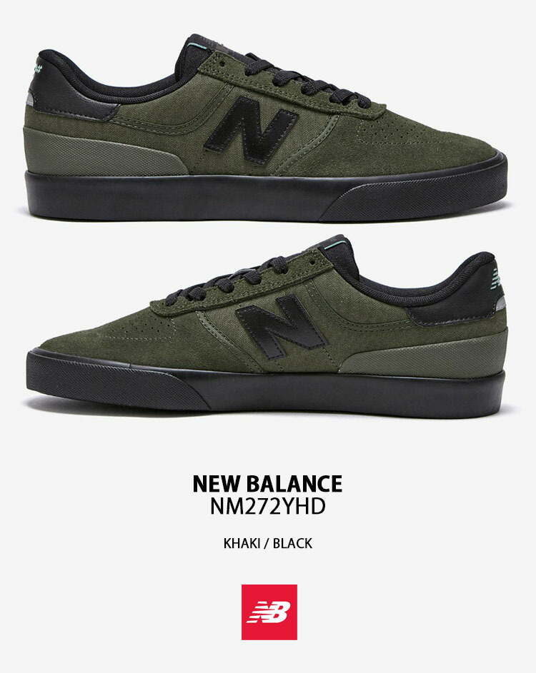 New Balance ニューバランス スニーカー 272 NM272YHD KHAKI OLIVE BLACK シューズ カーキ オリーブ ブラック  スエードシューズ メンズ レディース