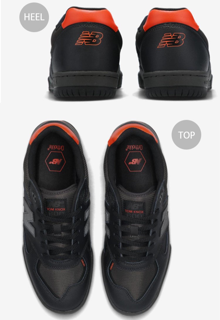 た*か様 New Balance ニューバランス 安全靴 ブラック/オレンジ New Balance（ニューバランス） スニーカー NM600TOO BLACK ORANGE