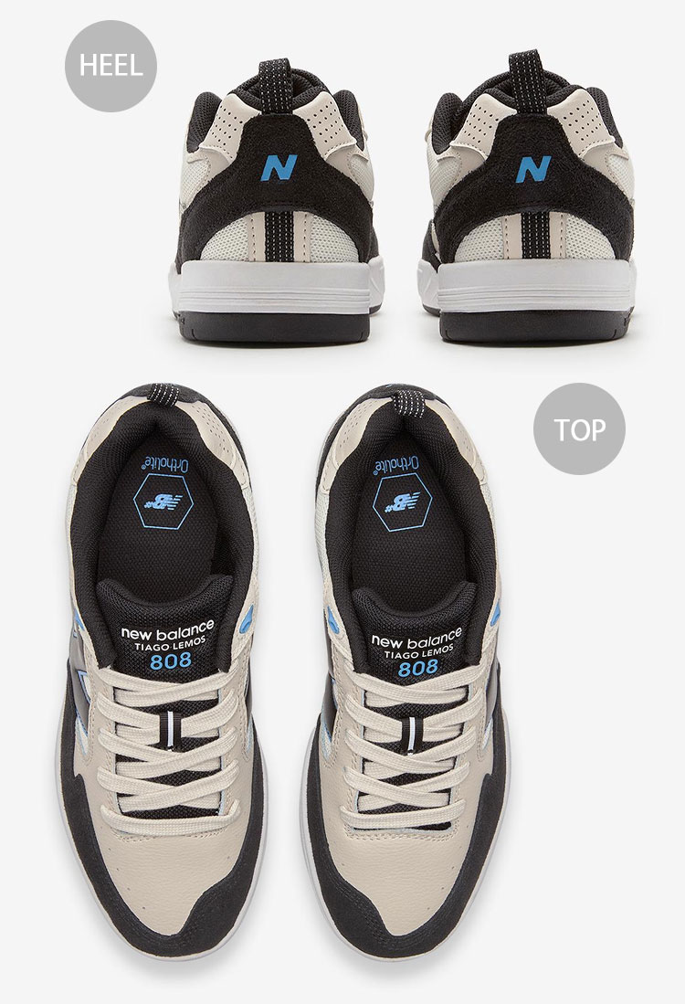 New Balance（ニューバランス） スニーカー NM808LBB WHITE BLACK