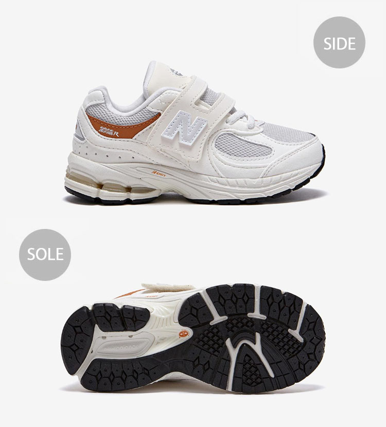 New Balance ニューバランス キッズ スニーカー NewBalance 2002 WHITE キッズシューズ ホワイト ベルクロ  PV2002SR ベビー用 キッズ用 ジュニア用 子供用