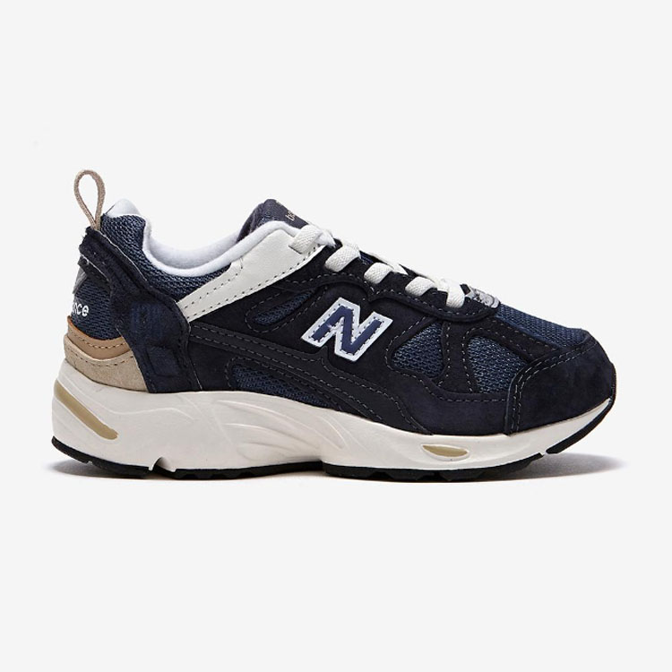 New Balance ニューバランス キッズ スニーカー NewBalance 878 NAVY キッズシューズ ネイビー PV878EVP ベビー用 キッズ用 ジュニア用 子供用