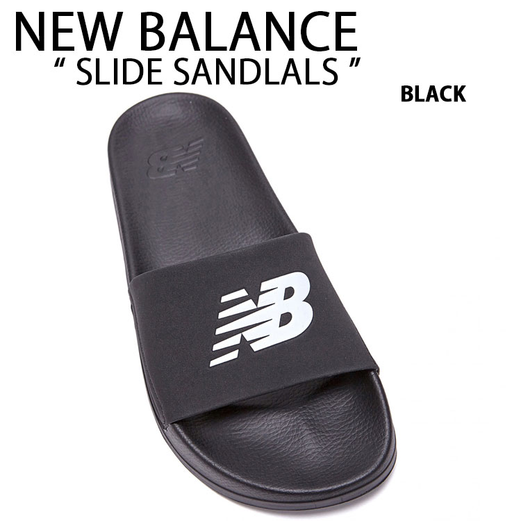 New Balance ニューバランス サンダル SLIDE SANDAL BLACK