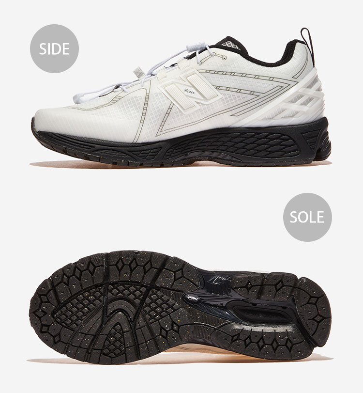 【新品】ニューバランス newbalance 25.0cm ゴルフシューズ New Balance（ニューバランス） スニーカー U1906RNA WHITE BLACK