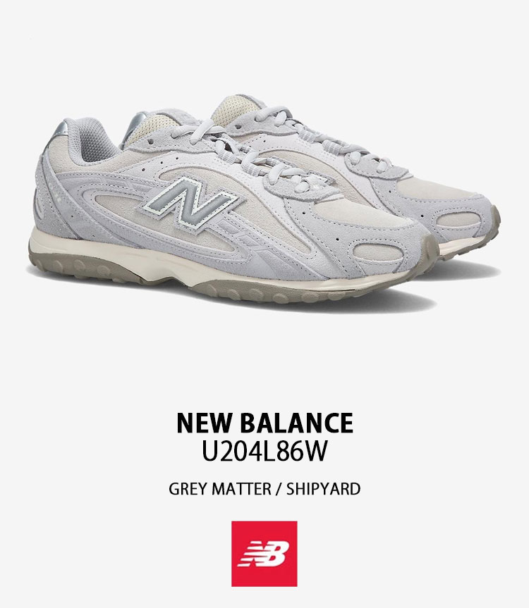 ★期間限定価格　ニューバランス 204l U204L86W Grey グレー New Balance（ニューバランス） スニーカー U204L86W シューズ