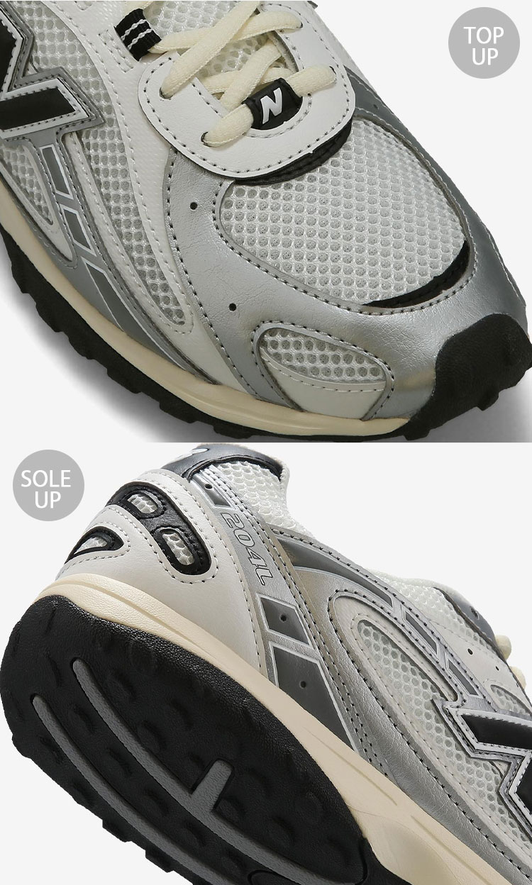 New Balance（ニューバランス） スニーカー U204LSWD SILVER BLACK