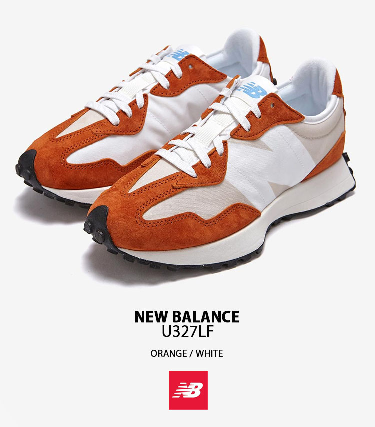 New Balance ニューバランス スニーカー U327 U327LF ORANGE WHITE シューズ オレンジ ホワイト レトロ クラシック  メンズ レディース