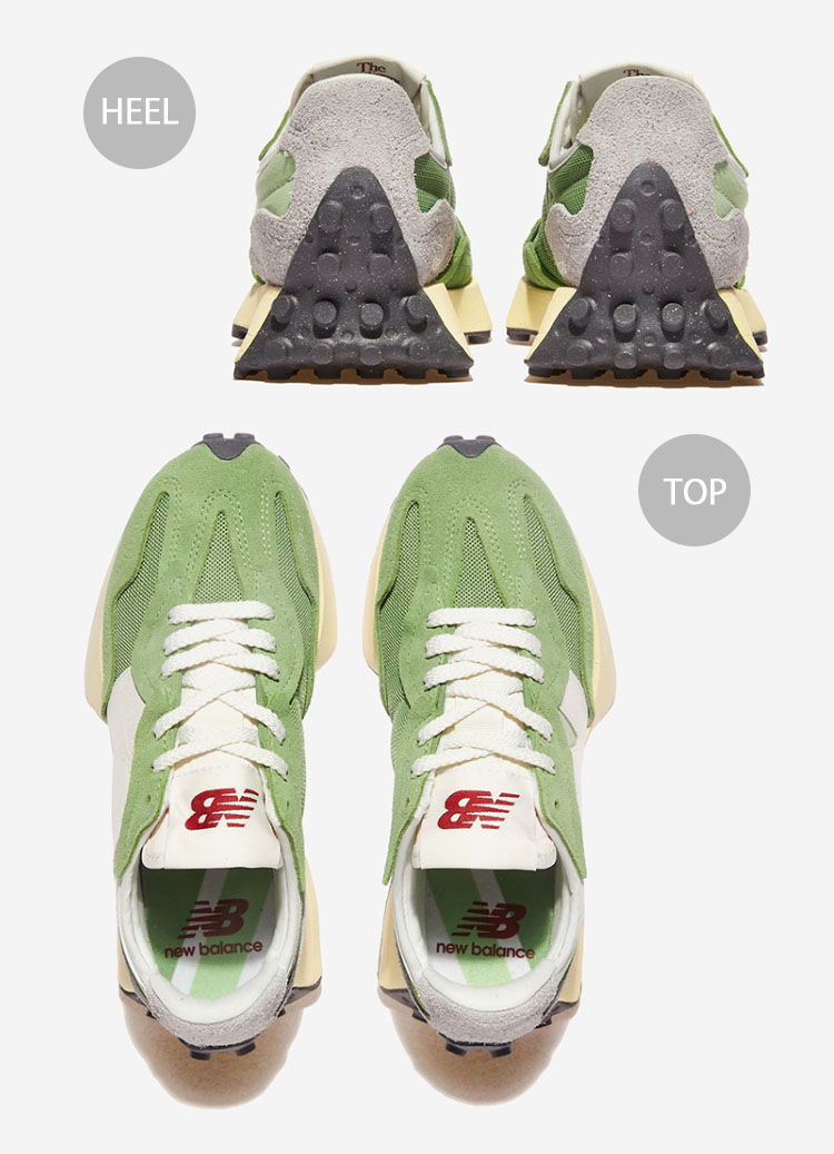 New Balance ニューバランス スニーカー U327WRD GREEN WHITE