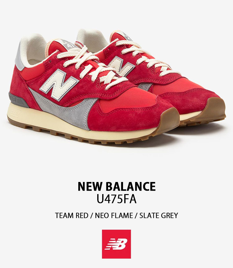 New Balance ニューバランス スニーカー U475FA RED シューズ