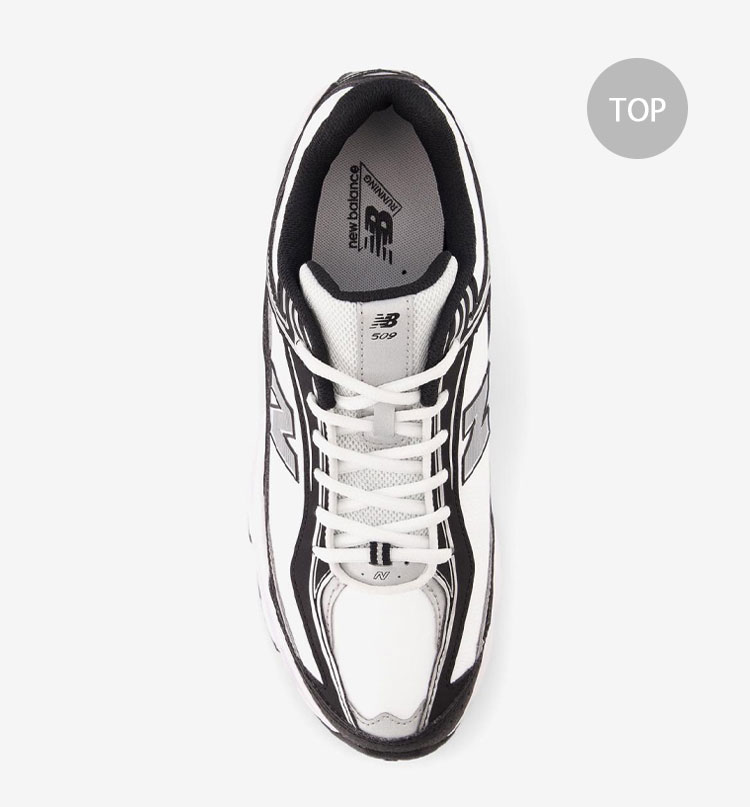 New Balance（ニューバランス） スニーカー U509DB WHITE BLACK