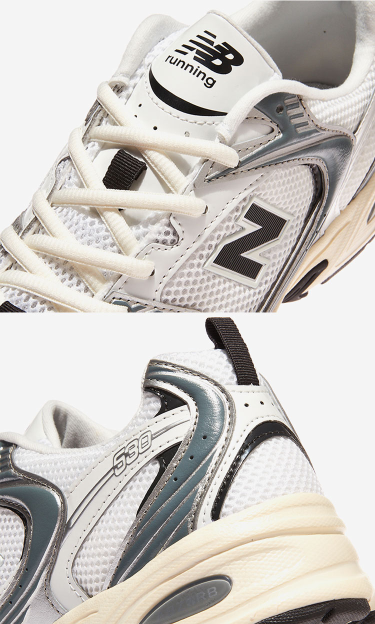 New Balance（ニューバランス） スニーカー U530ESA SILVER BLACK