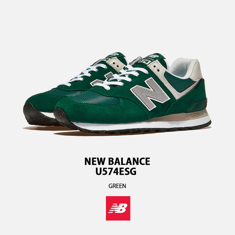 New Balance ニューバランス スニーカー U574ESG GREEN シューズ
