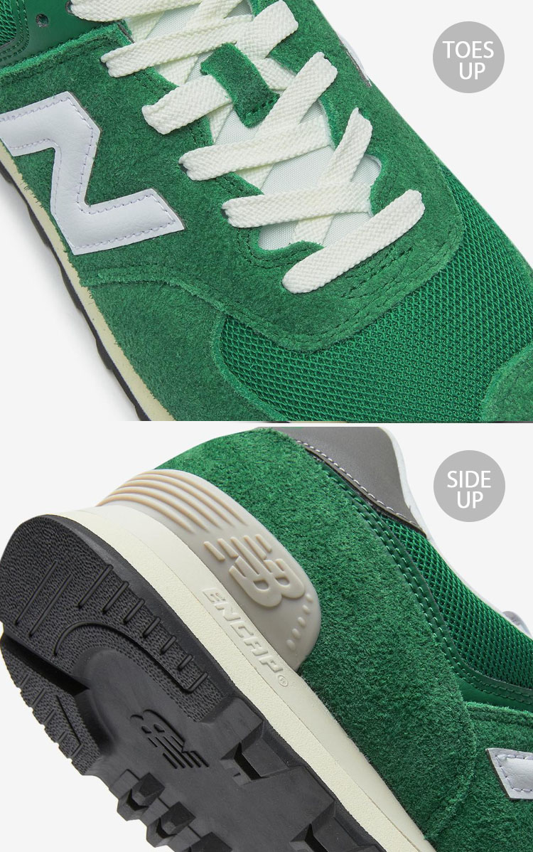 New Balance(ニューバランス) スニーカー U574HSB GREEN WHITE GRAY New Balance(ニューバランス) スニーカー U574HSB GREEN WHITE GRAY