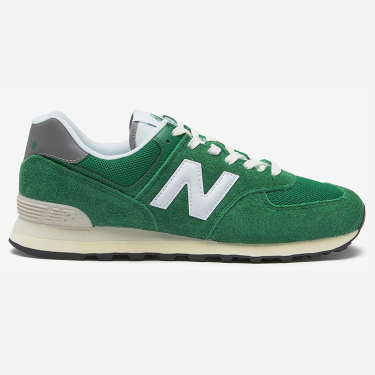 New Balance ニューバランス スニーカー U574HSB GREEN WHITE GRAY...