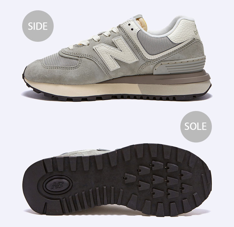new balance ニューバランス スニーカー 24cm グレー スエード New Balance ニューバランス スニーカー U574LGGR GRAY シューズ