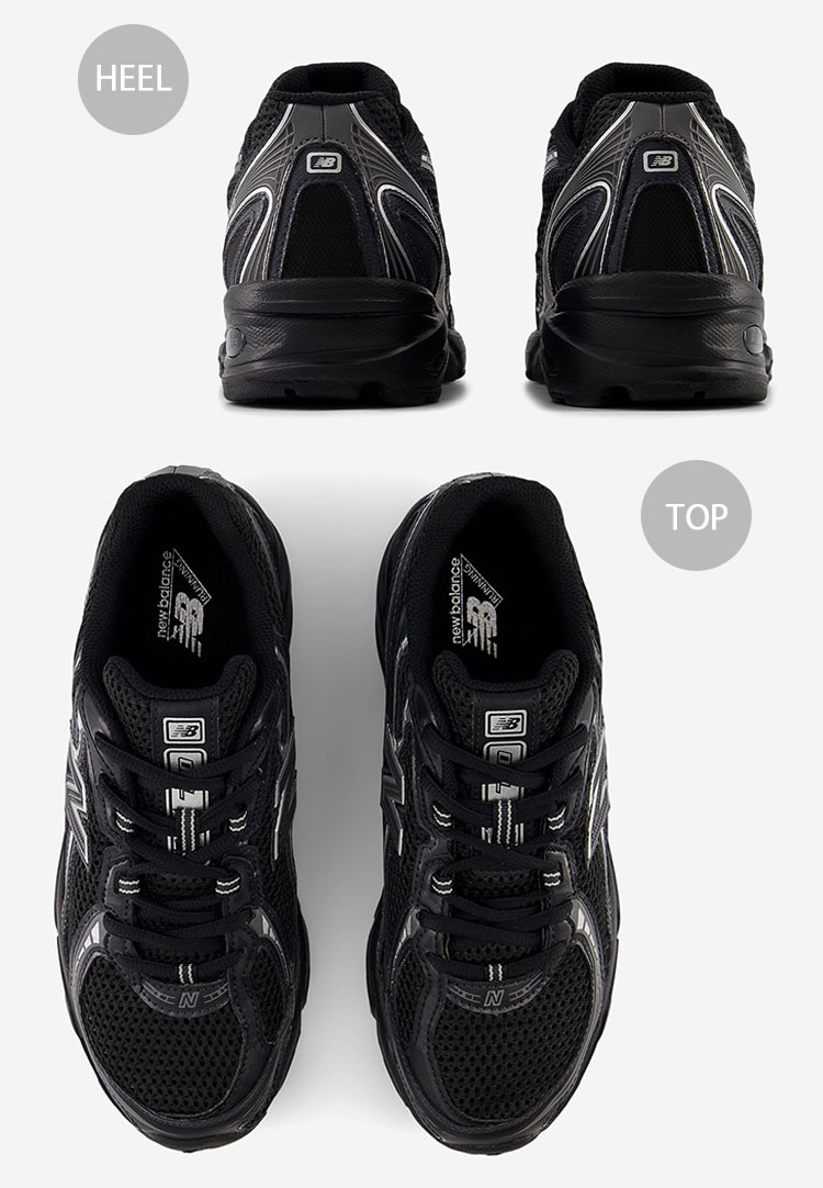 New Balance ニューバランス スニーカー U740BM2 BLACK SILVER