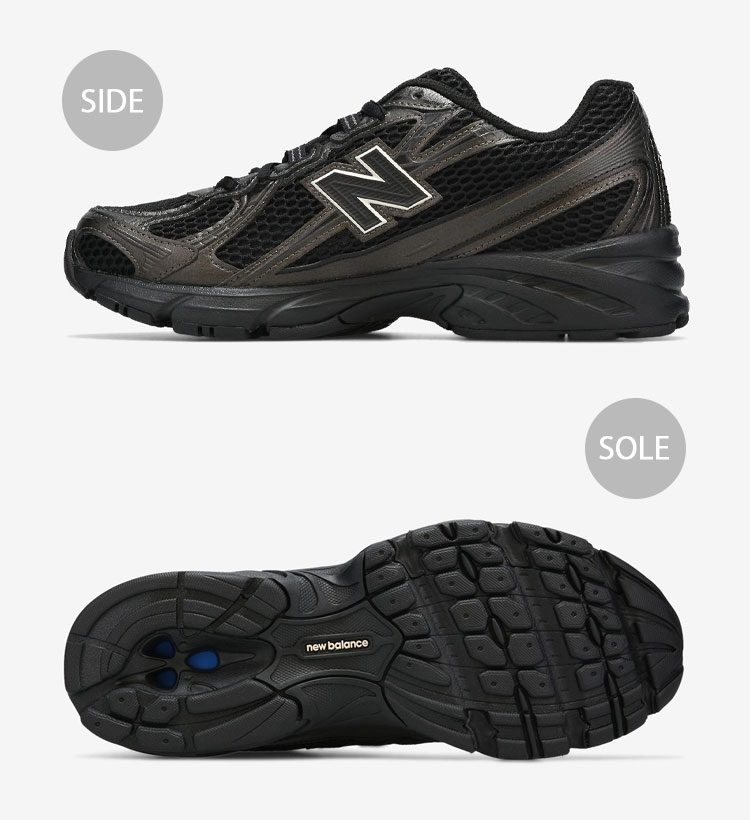 New Balance（ニューバランス） レディース スニーカー U740BR2 BLACK
