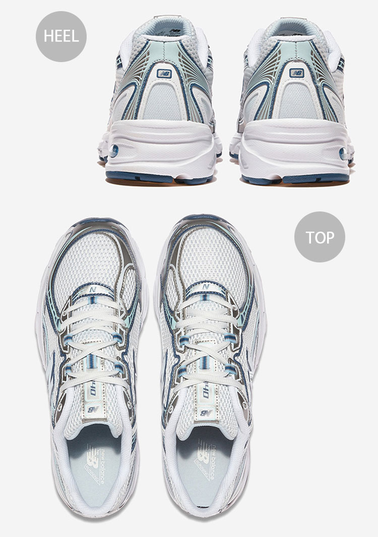 New Balance（ニューバランス） スニーカー U740LB2 WHITE BLUE