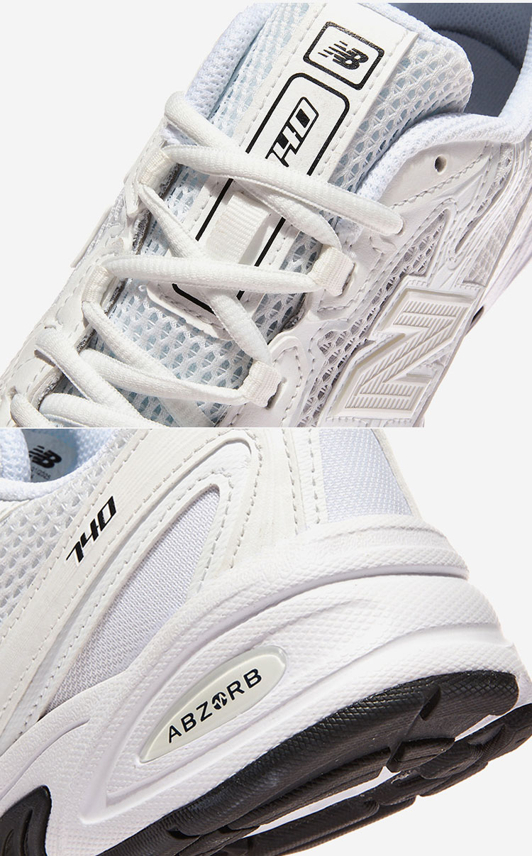 New Balance ニューバランス スニーカー U740WW2 WHITE シューズ