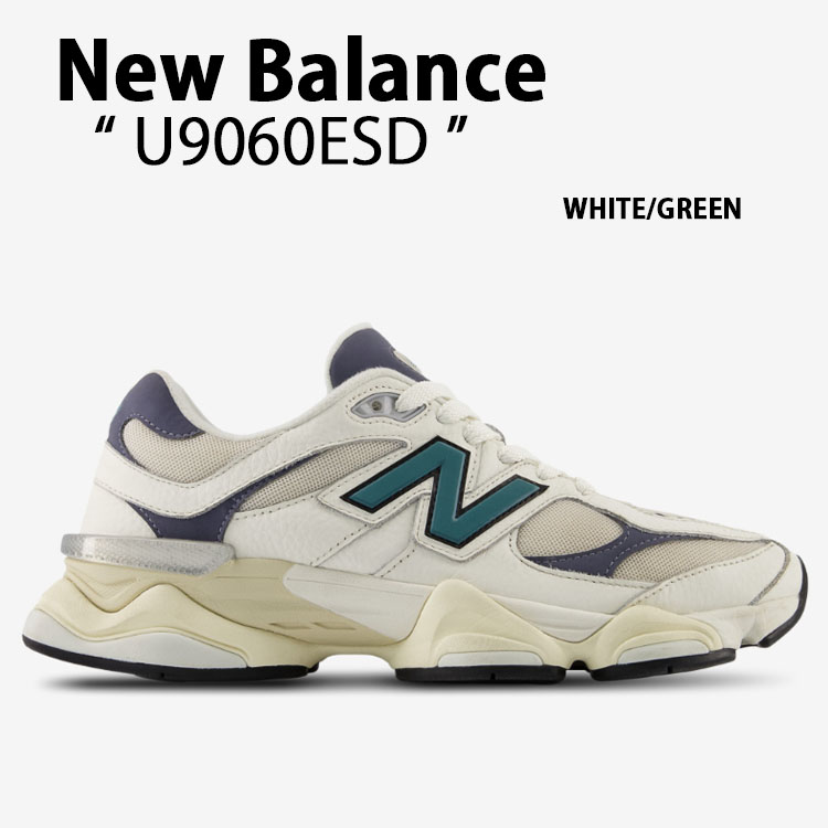 New Balance ニューバランス スニーカー U9060ESD WHITE GREEN