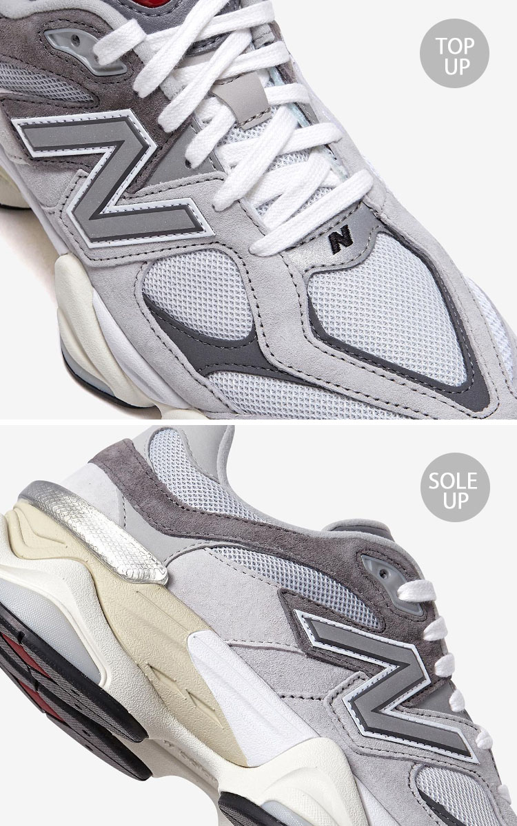 New Balance ニューバランス スニーカー U9060GRY 90/60 GRAY シューズ NEWBALANCEU9060  ニューバランスU9060 メッシュ ビッグN グレー