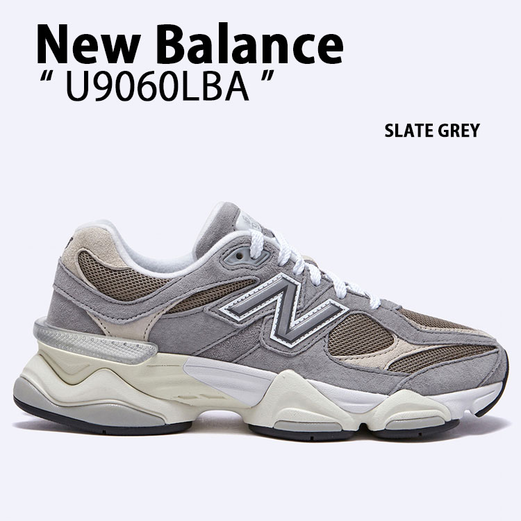 靴 New Balance U9060ECC 23cm New Balance ニューバランス スニーカーU9060ECC GRAY シューズ