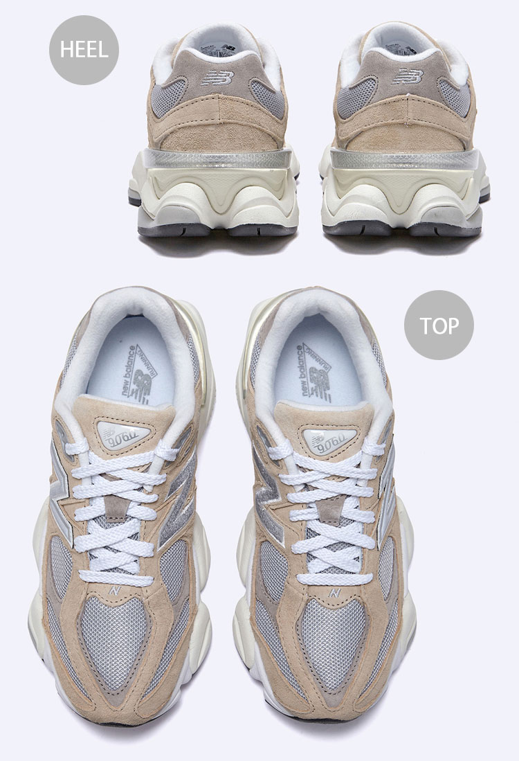 新品24cm ニューバランスU9060LBD グレー ベージュ 正規品 New Balance（ニューバランス） スニーカー U9060LBD BEIGE シューズ