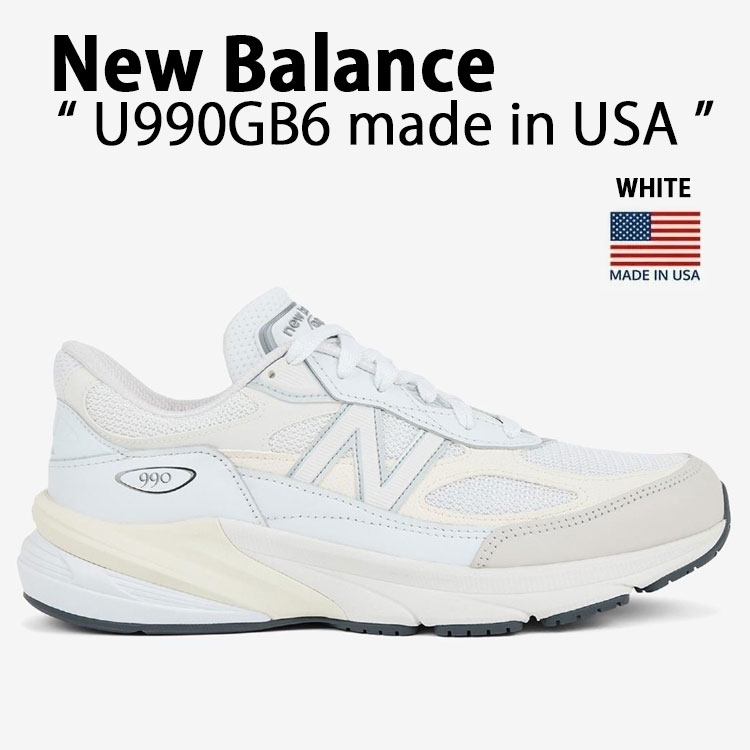 New Balance ニューバランス USA スニーカー U990GB6 WHITE New Balance ニューバランス USA スニーカー U990GB6 WHITE