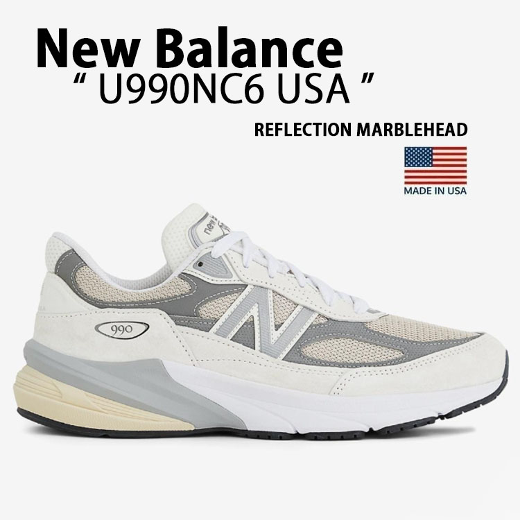 人気！NEW BALANCE グレー Made In USA 990v6 スニーカー 990シリーズ NEW BALANCE 990 V6 GRAY MADE IN USA
