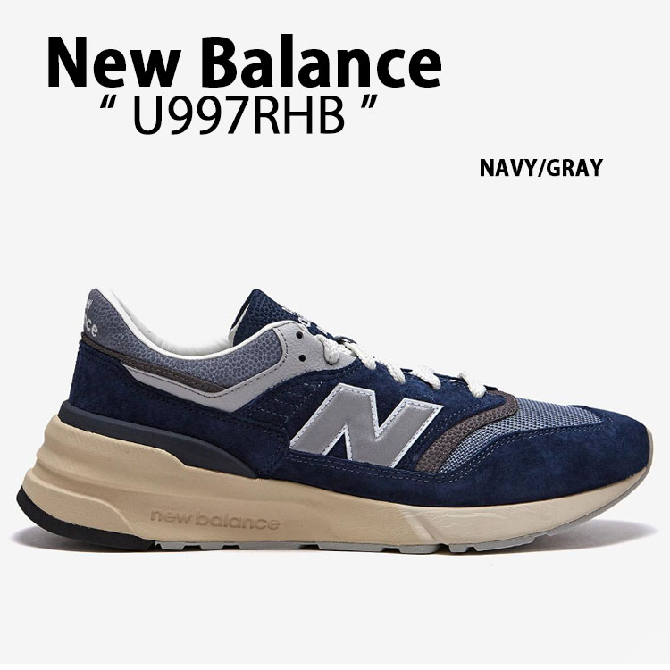 New Balance ニューバランス スニーカー U997RHB NAVY GRAY シューズ