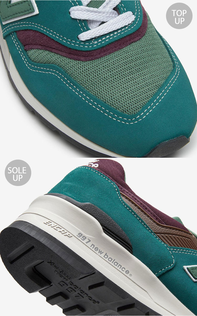 New Balance - メンズ フットサルシューズ NB ニューバランス 28cm グレー 蛍光グリーン New Balance ニューバランス メンズ スニーカー U997TB GREEN