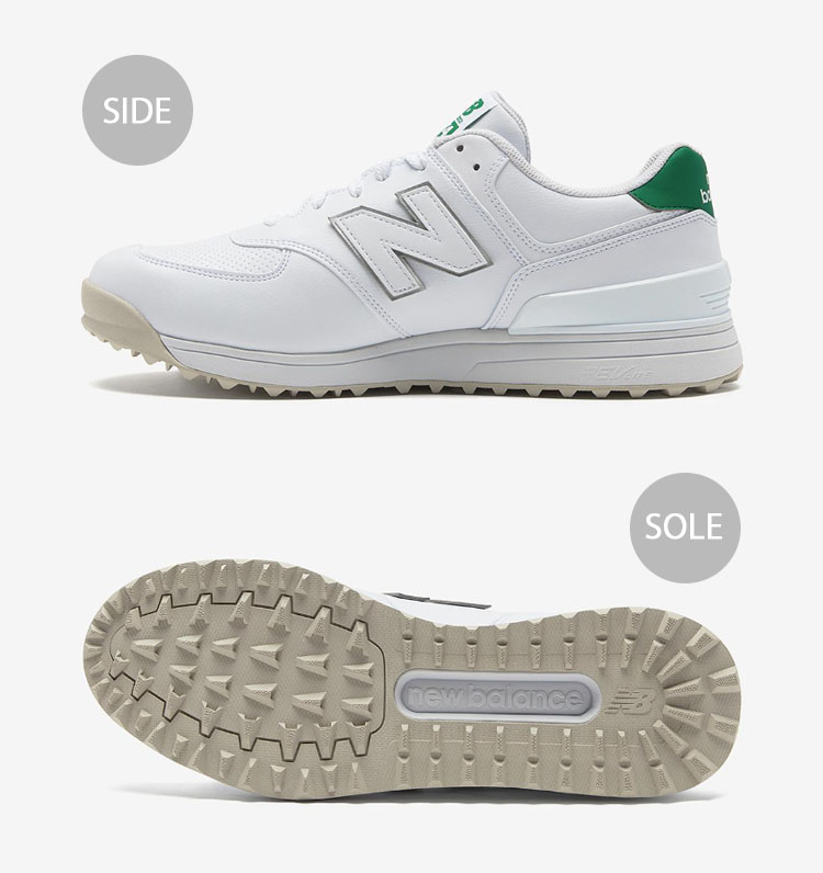 未使用New Balance ゴルフシューズ MGS574GZ 24cm ニューバランス(new balance) ゴルフシューズ スパイクレス 574