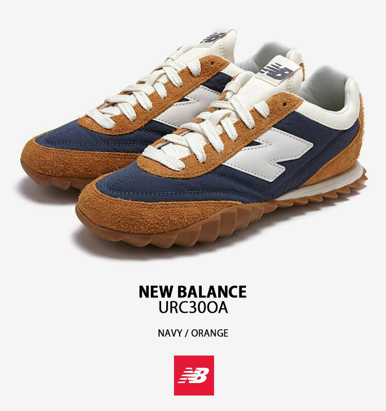 New Balance（ニューバランス） スニーカー URC30OA NAVY ORANGE