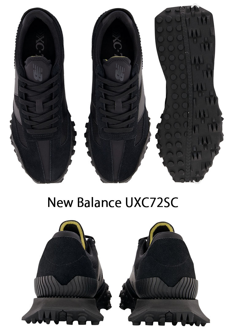 New Balance ニューバランス スニーカー XC72 UXC72SC シューズ BLACK