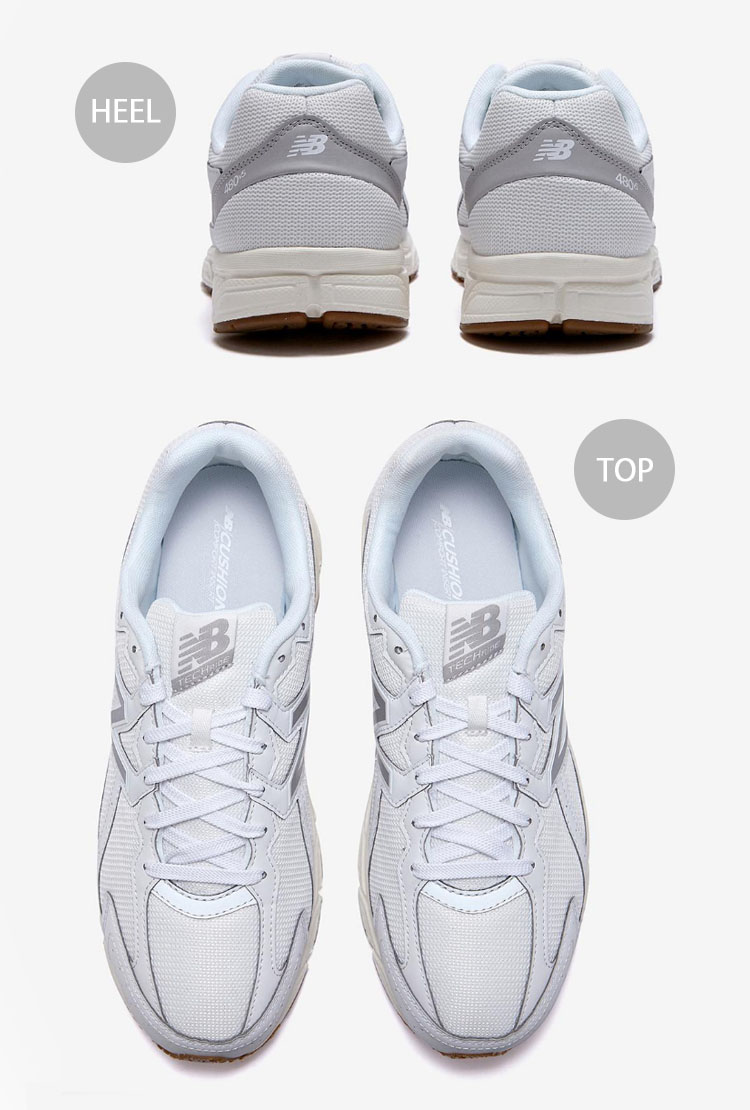 New Balance ニューバランス スニーカー W480RG5 V5 WHITE GRAY