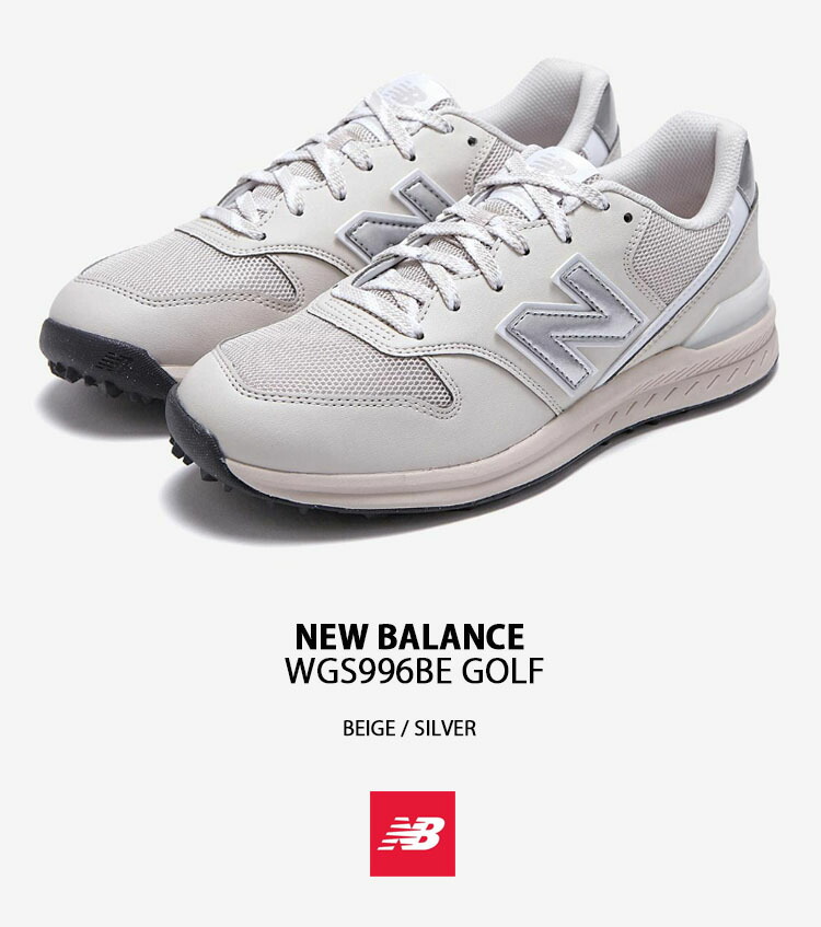 New Balance ニューバランス レディース スニーカー WGS996BE BEIGE SILVER GOLF ゴルフシューズ シューズ  NEWBALANCE996 ニューバランス996 ベージュ シルバー