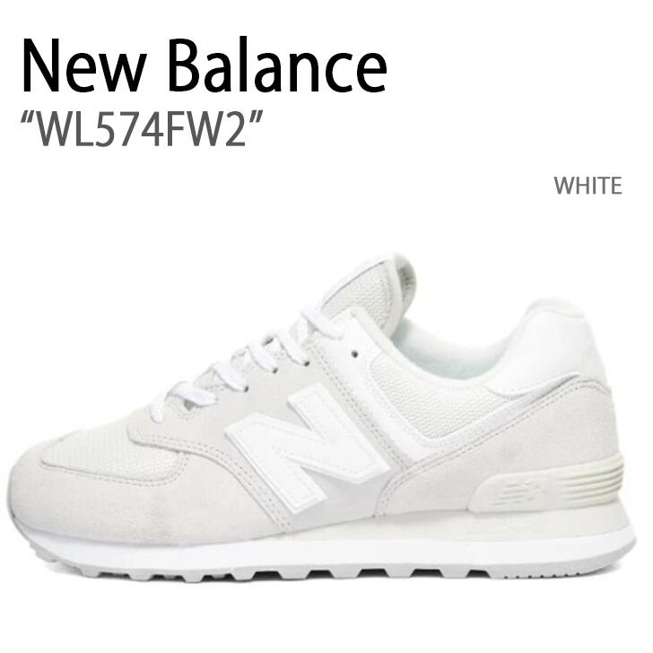 New Balance ニューバランス スニーカー 574 WHITE WL574FW2