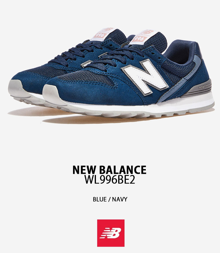 New Balance ニューバランス レディース スニーカー WL996BE2 BLUE