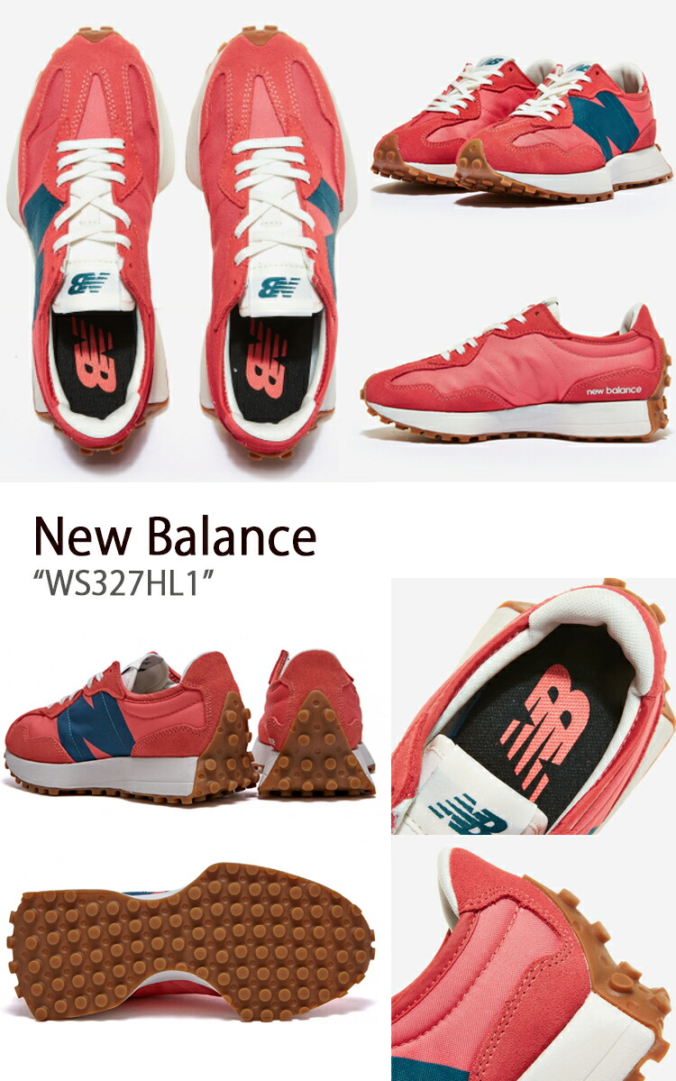 New Balance（ニューバランス） スニーカー WS327HL1 ネイビー ピンク
