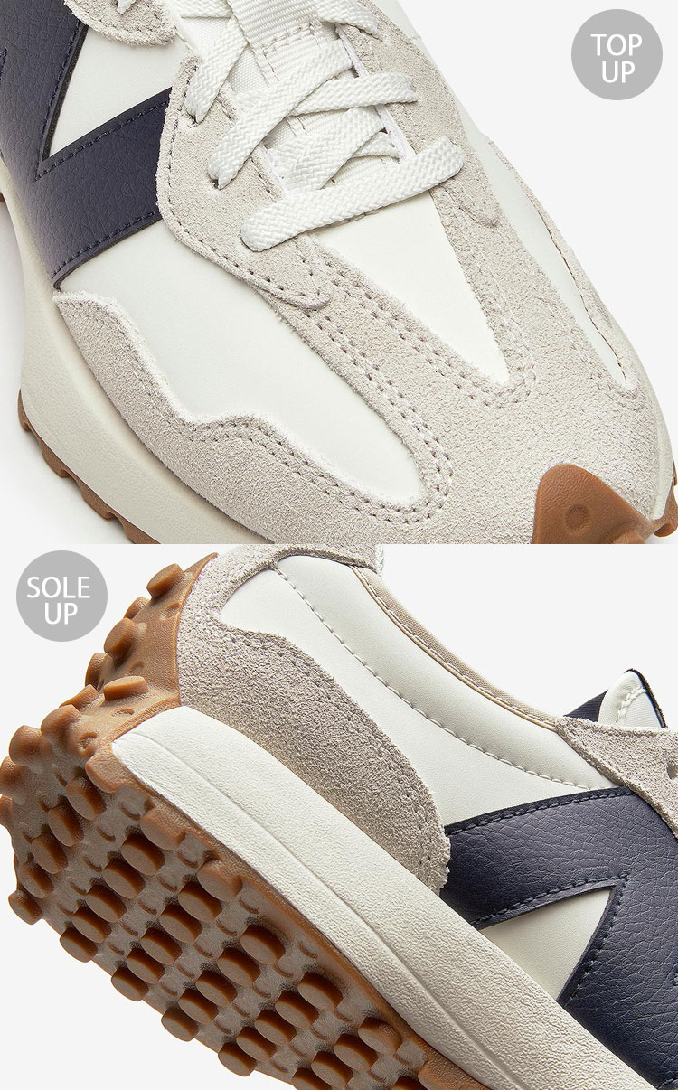 ニューバランス WS327KB ホワイト/ネイビー/ガム 23㎝ 楽天市場】NEW BALANCE WS327KB width B white navy