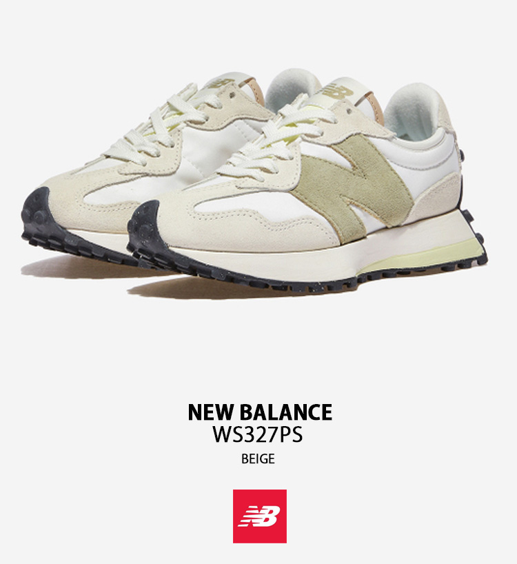 New Balance ニューバランス スニーカー 327 WS327PS BEIGE シューズ ベージュ レディース 女性用