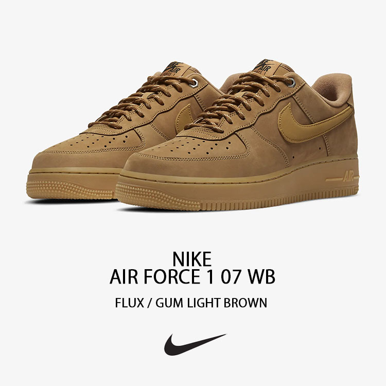 Nike Air Force 1 '07 スニーカー ブラウン レザー ラバー Amazon | [ナイキ] エアフォース 1 ロー 07 AIR FORCE 1 07 WB