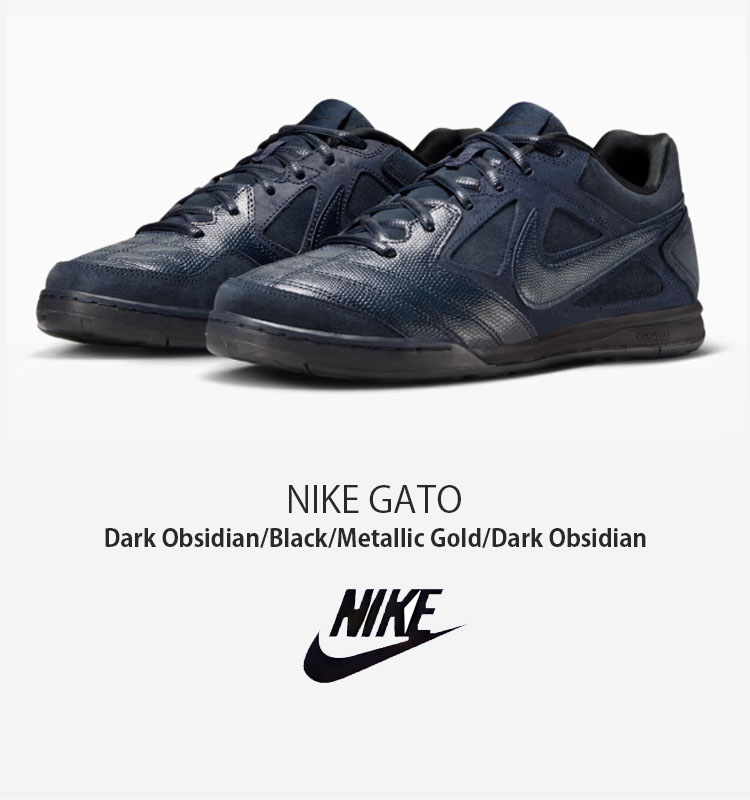 NIKE（ナイキ） スニーカー GATO ガト IQ3403-475 ローカット ネイビー