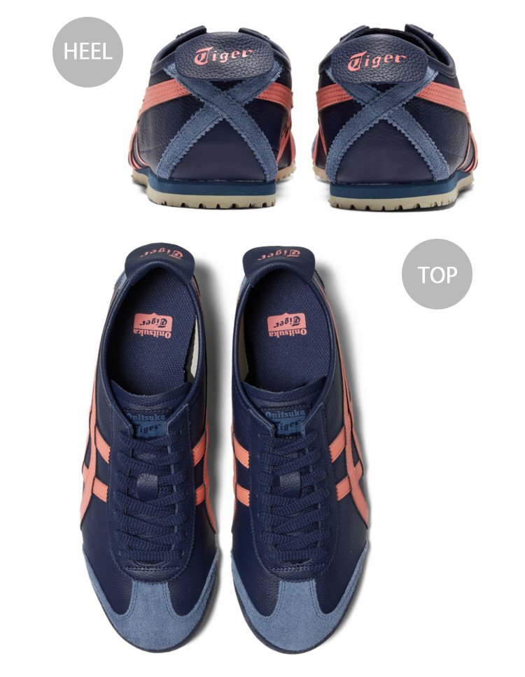 オニツカタイガー スニーカー Onitsuka Tiger MEXICO 66 メキシコ66 PEACOAT/GUAVA # 1183A201.409 シューズ ot-1183201409-3.jpg