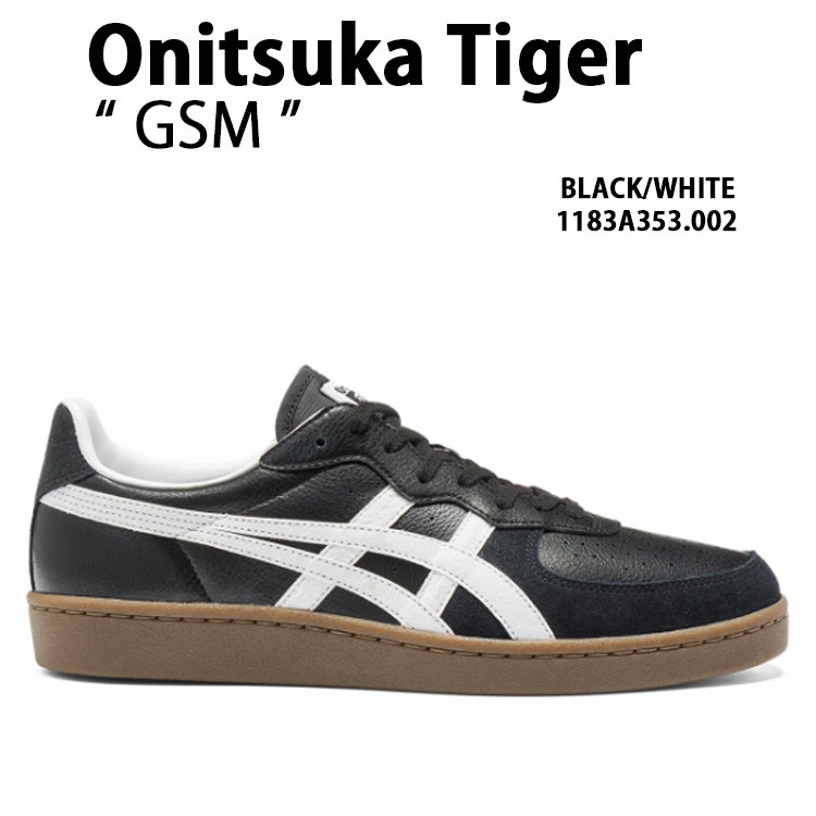 Onitsuka Tiger オニツカタイガー スニーカー GSM BLACK WHITE