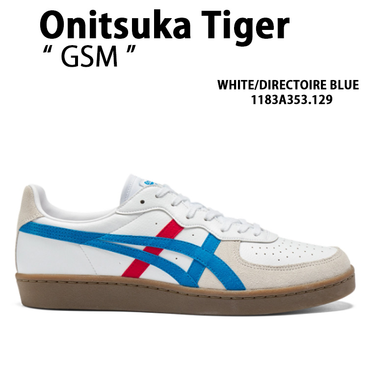 Onitsuka Tiger オニツカタイガー スニーカー GSM WHITE DIRECTOIRE BLUE ジーエスエムエス メンズ レディース  男性用 女性用 1183A353.129 : ot-1183a353129 : セレクトショップ a-clo - 通販 - Yahoo!ショッピング