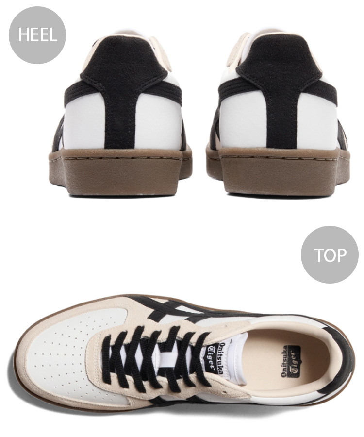 Onitsuka Tiger（オニツカタイガー） スニーカー GSM WHITE BLACK