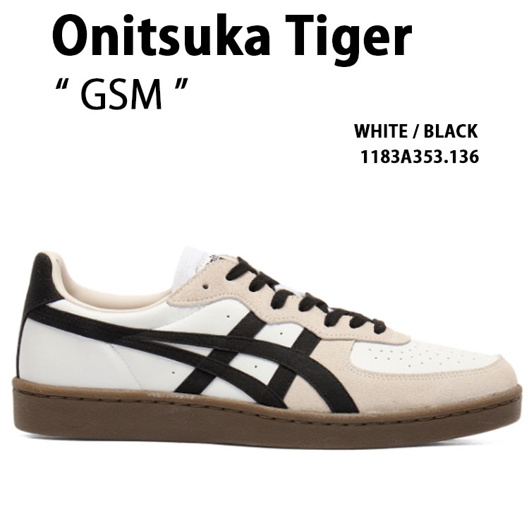 あー Onitsuka Tiger（オニツカタイガー） スニーカー GSM WHITE BLACK